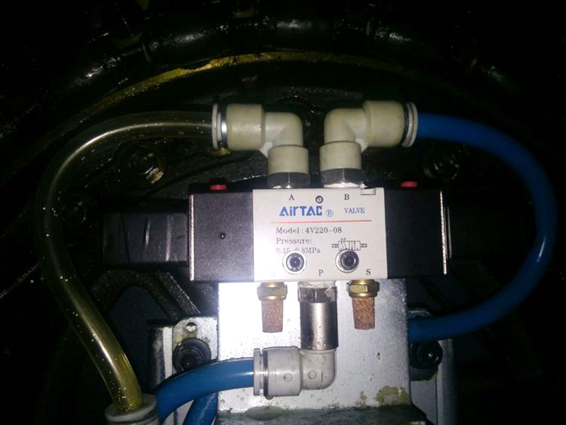 加工中心刀庫有沒有電磁閥？